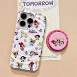Boogzel Apparel Y2K Cartoon iPhone Case with Grip, view 5