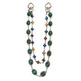 Boogzel Apparel Y2K Colorful Gem Jeans Chain, view 2