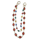 Boogzel Apparel Y2K Colorful Gem Jeans Chain, view 3