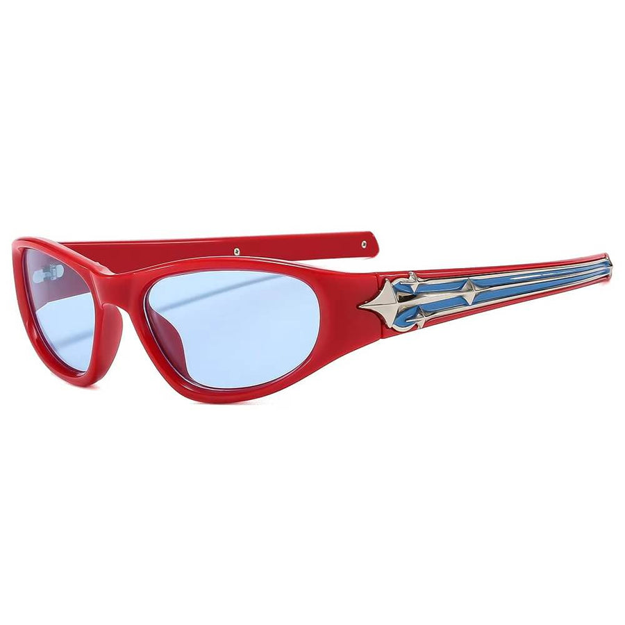 Boogzel Apparel Y2K Cyber Star Sunglasses