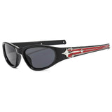 Boogzel Apparel Y2K Cyber Star Sunglasses, view 2