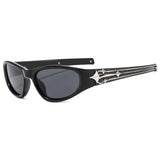 Boogzel Apparel Y2K Cyber Star Sunglasses, view 4