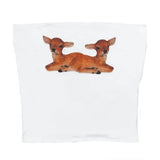 Boogzel Apparel Y2K Deer Print Tube Top, view 2