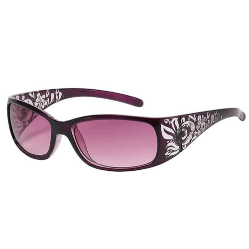 Boogzel Apparel Y2K Diva Floral Sunglasses