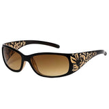 Boogzel Apparel Y2K Diva Floral Sunglasses, view 3