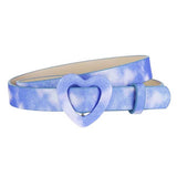 Boogzel Apparel Y2K Diva Heart Buckle Belt, view 2