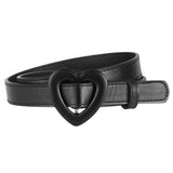 Boogzel Apparel Y2K Diva Heart Buckle Belt, view 6