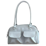 Boogzel Apparel Y2K Double Pocket Shoulder Bag, view 4