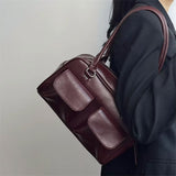 Boogzel Apparel Y2K Double Pocket Shoulder Bag, view 5