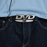 Boogzel Apparel Y2K DVD Buckle Belt, view 2