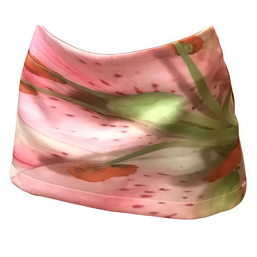 Boogzel Apparel Y2K Floral Print Mini Skirt