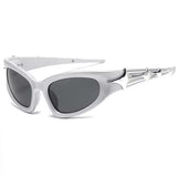 Boogzel Apparel Y2K Futuristic Star Sunglasses, view 3