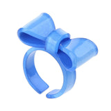 Boogzel Apparel Y2K Glitter Bow Ring, view 3