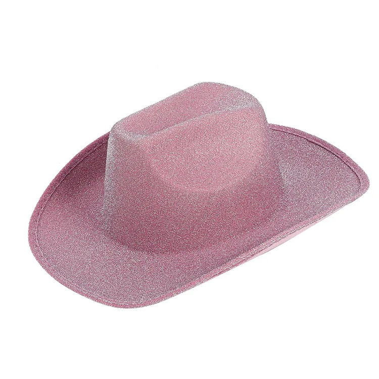 Boogzel Apparel Y2K Glitter Cowgirl Hat