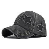 Boogzel Apparel Y2K Glitter Star Denim Baseball Cap, view 3