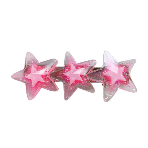 Boogzel Apparel Y2K Glitter Star Hair Clip