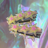 Boogzel Apparel Y2K Glitter Star Hair Clip, view 4