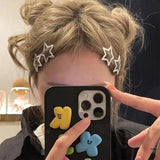 Boogzel Apparel Y2K Glitter Star Hair Clips, view 3
