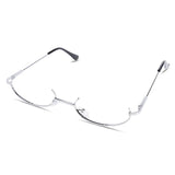 Boogzel Apparel Y2K Half Frame Glasses, view 3