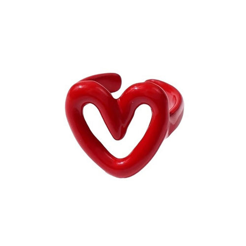 Boogzel Apparel Y2K Heart Chunky Ring