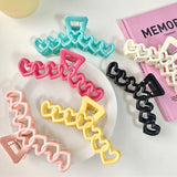 Boogzel Apparel Y2K Hearts Hair Claw, view 2