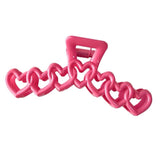 Boogzel Apparel Y2K Hearts Hair Claw, view 6
