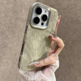 Boogzel Apparel Y2K Jean Texture iPhone Case, view 5