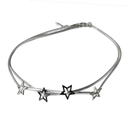 Boogzel Apparel Y2K Layered Choker Necklace