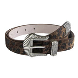 Boogzel Apparel Y2K Leopard Cowboy Belt, view 3
