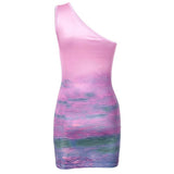 Boogzel Apparel Y2K Lovers at Sunset Mini Dress, view 2