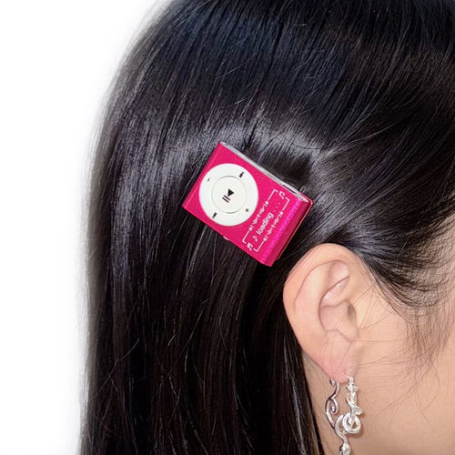 Boogzel Apparel Y2K Music Player Style Hair Clip