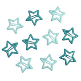 Boogzel Apparel Y2K Pastel Star Hair Clips Set, view 3
