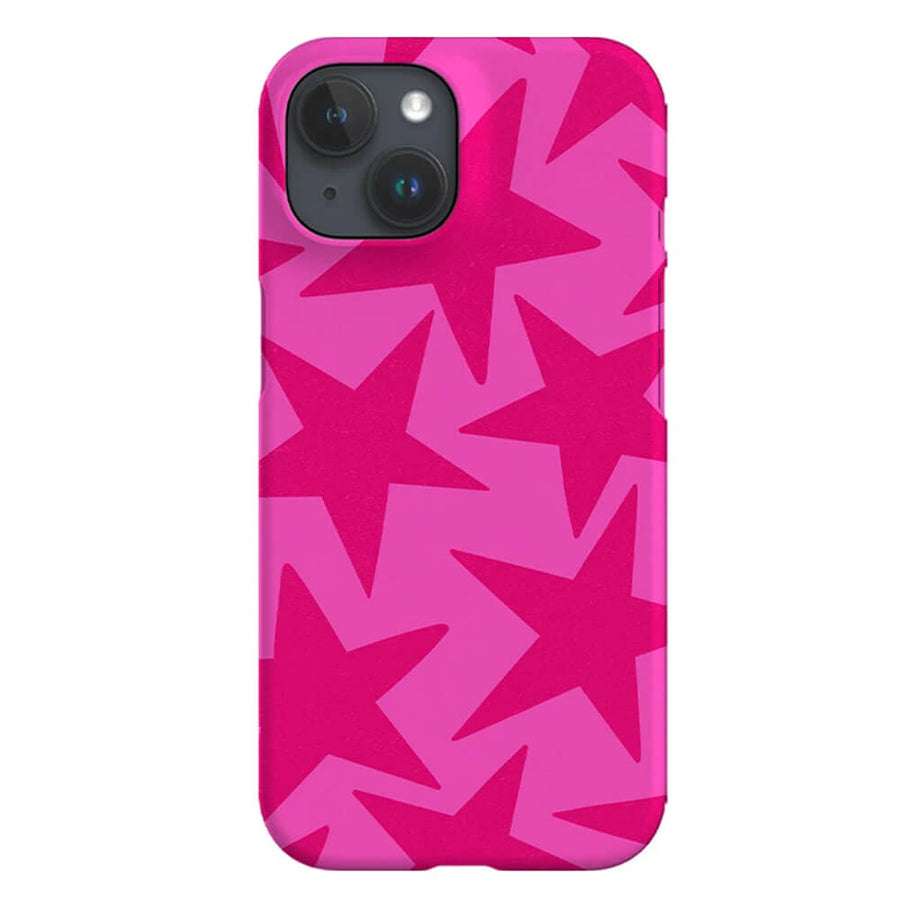 Boogzel Apparel Y2K Pink Stars iPhone Case