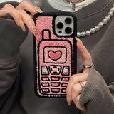 Boogzel Apparel Y2K Pure Blushin' iPhone Case, view 2