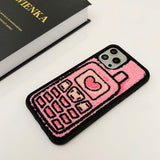 Boogzel Apparel Y2K Pure Blushin' iPhone Case, view 3