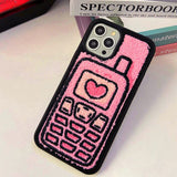 Boogzel Apparel Y2K Pure Blushin' iPhone Case, view 4