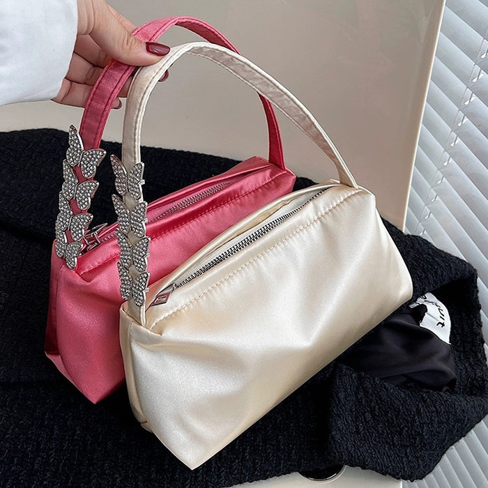 Boogzel Apparel Y2K Rhinestone Butterfly Bag