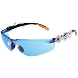 Boogzel Apparel Y2K Rhinestone Sunglasses, view 2