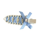 Boogzel Apparel Y2K Ribbon Bow Hair Clip, view 3