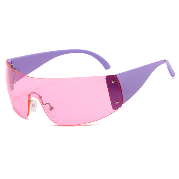 Boogzel Apparel Y2K Rimless Sunglasses