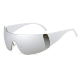 Boogzel Apparel Y2K Rimless Sunglasses, view 5