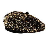 Boogzel Apparel Y2K Sequin Beret Hat, view 3
