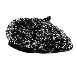 Boogzel Apparel Y2K Sequin Beret Hat, view 4
