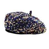 Boogzel Apparel Y2K Sequin Beret Hat, view 5