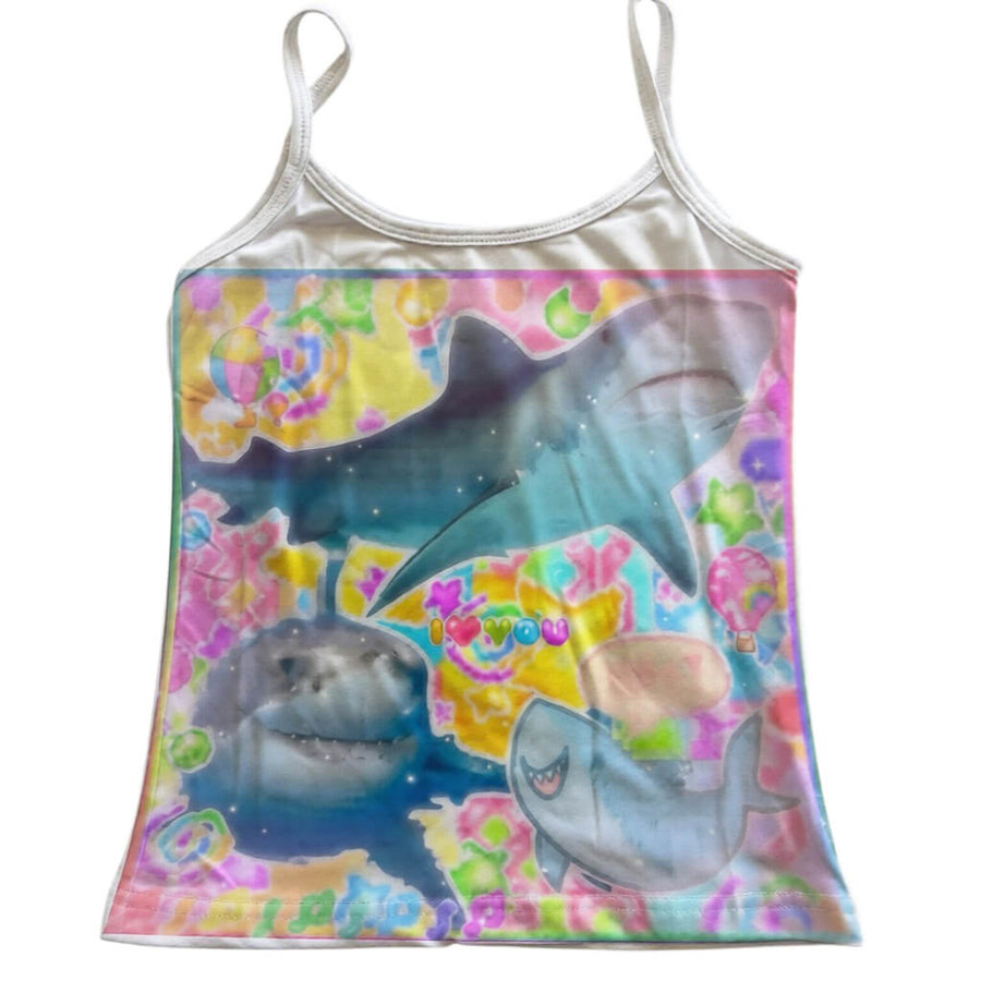 Boogzel Apparel Y2K Shark Tank Top