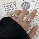 Boogzel Apparel Y2K Shining Star Ring, view 2
