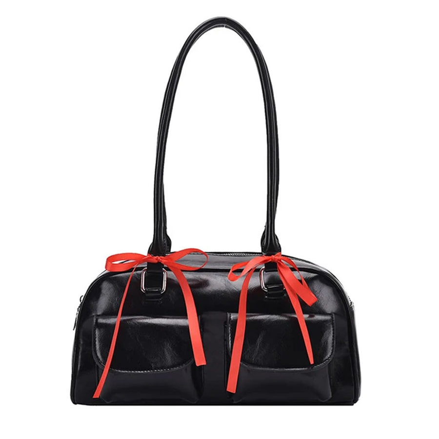 Boogzel Apparel Y2K Shoulder Bag With Bows