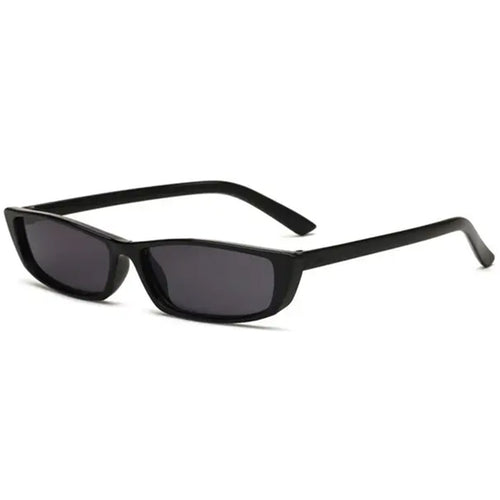 Boogzel Apparel Y2K Skinny Square Sunglasses