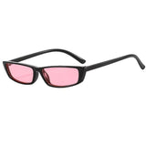 Boogzel Apparel Y2K Skinny Square Sunglasses, view 6
