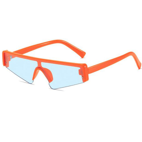Boogzel Apparel Y2K Slim Visor Sunglasses